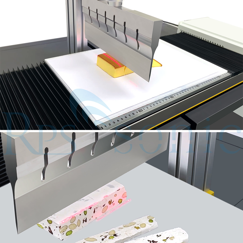 Cortador ultrassônico de alimentos para máquina de corte ultrassônico de 20KHZ 1000W para corte de bolo